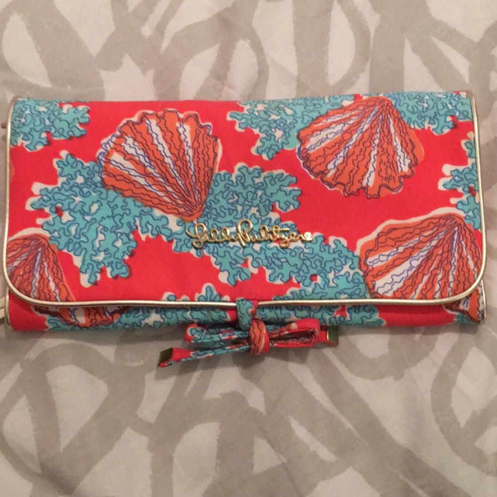 Lilly Pulitzer clutch/cosmetic/accessory bag